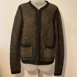 J. Crew • Honeycomb Wool Blend Sweater